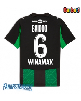 RC Lens Samson Baidoo #6 Tricou Fotbal Replică 2025-26 Barbati Deplasare